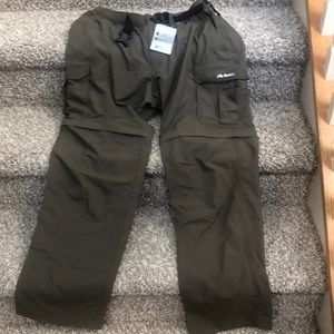 Gander Mountain Guide Series Convertible Hiking Pants / Cargo Shorts Size M/32.